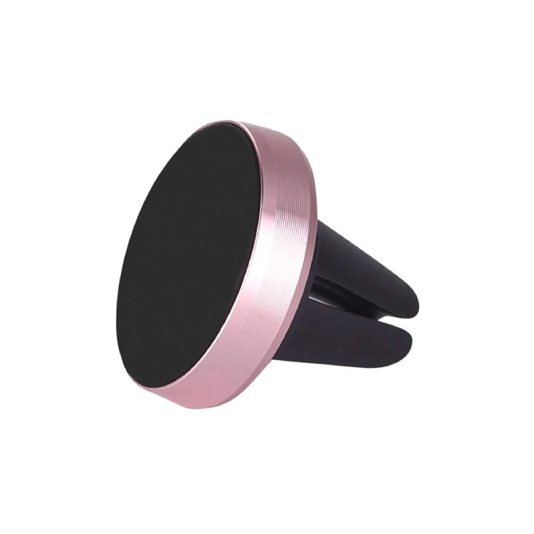 Magnetisk mobilholder til bilen – lyserød og sort variant til luftventilation