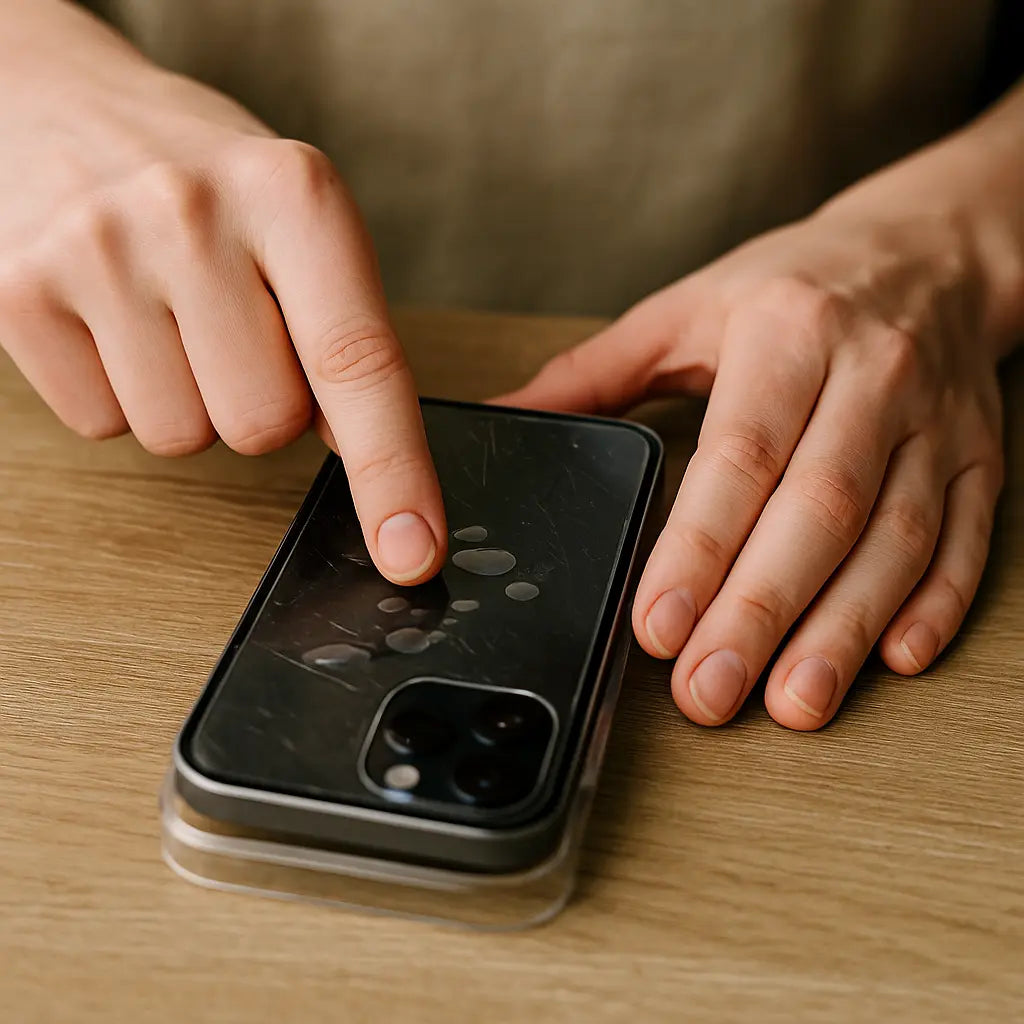 Sådan fjerner du bobler i panserglas – Trin for trin