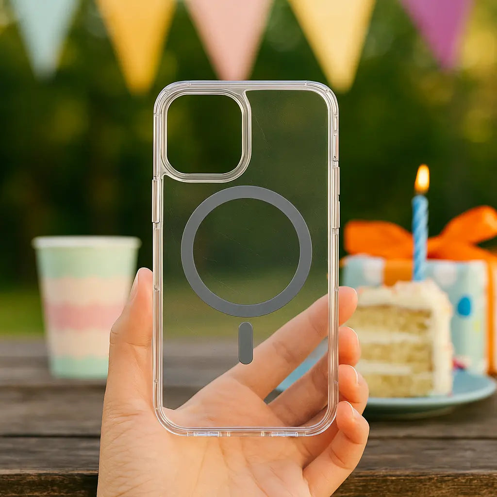 Nyhed: Covers til iPhone 16 Pro Max i farven grå