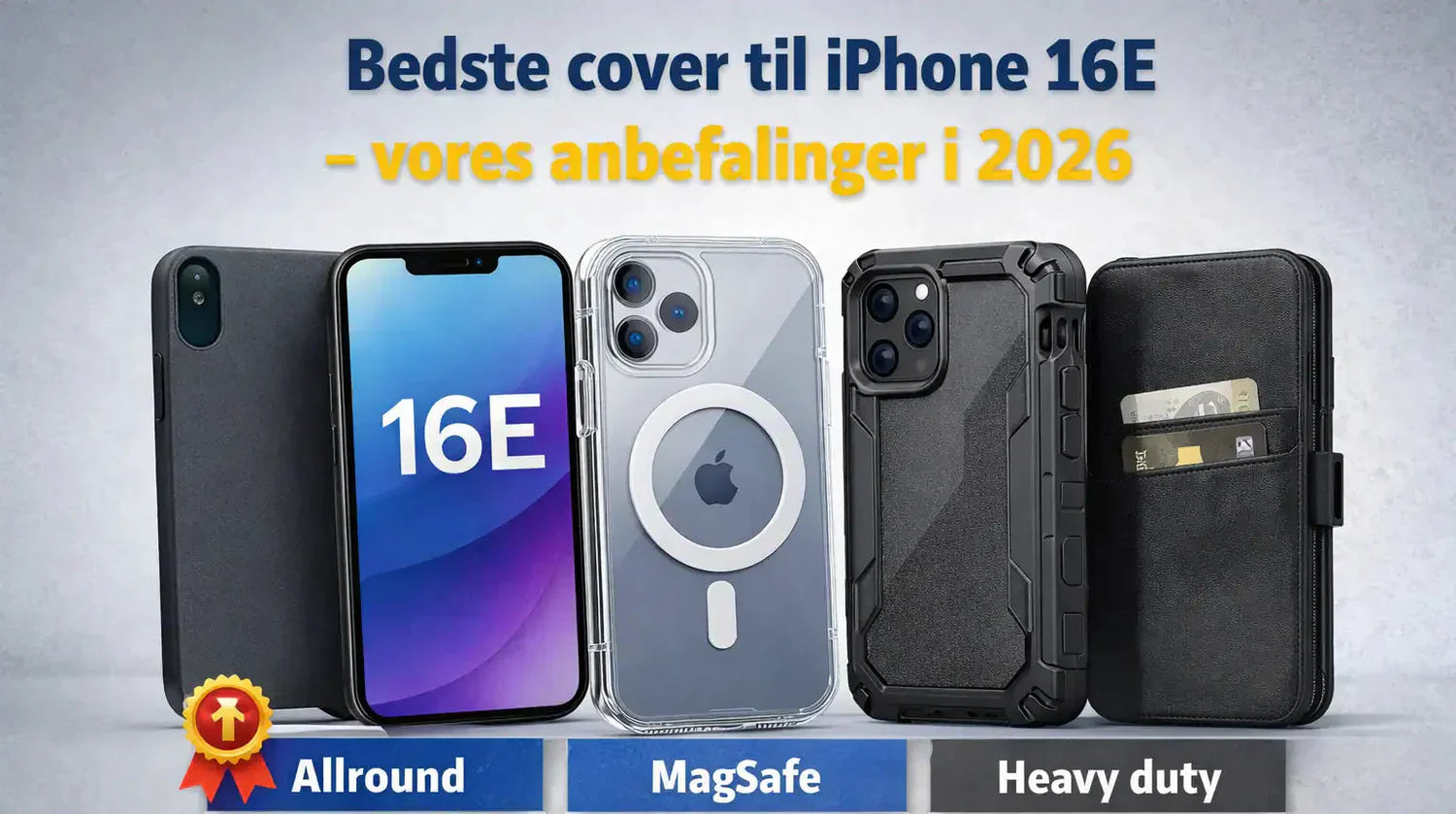 Bedste cover til iPhone 16E – vores anbefalinger i 2026