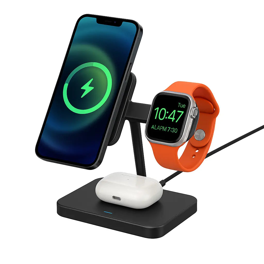 Oplad Apple Watch og iPhone samtidig – sådan gør du