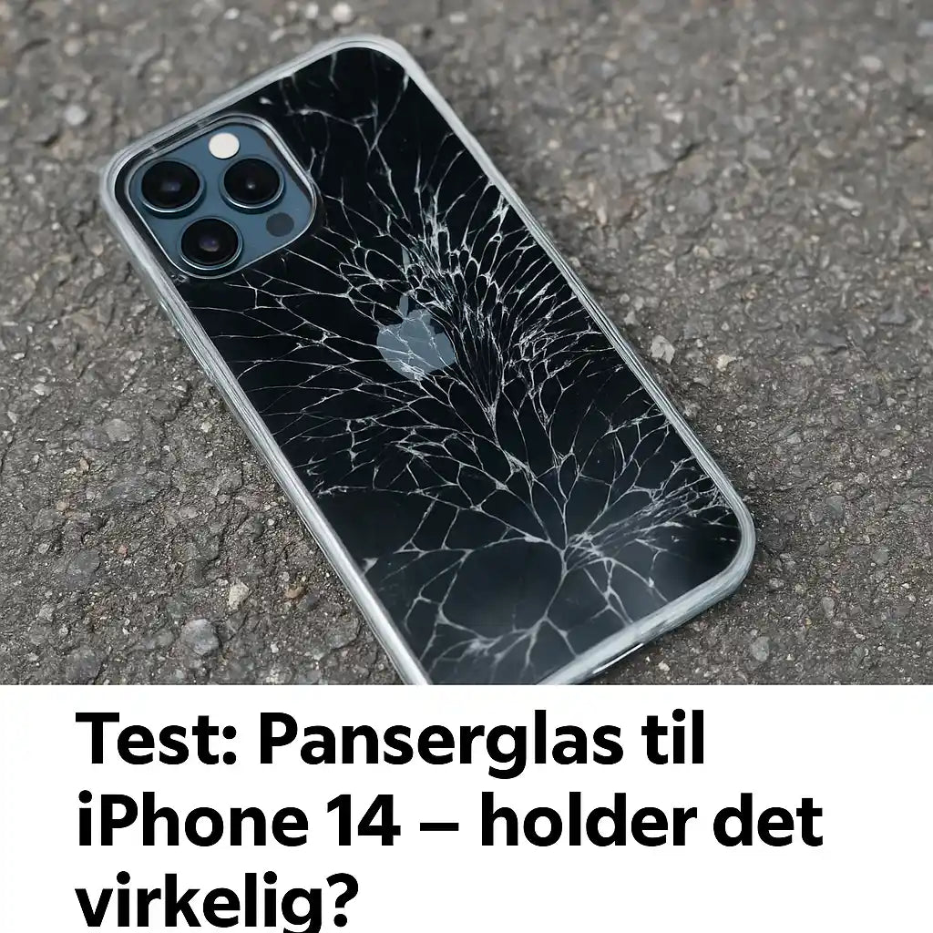 Test: Panserglas til iPhone 14 – holder det virkelig?