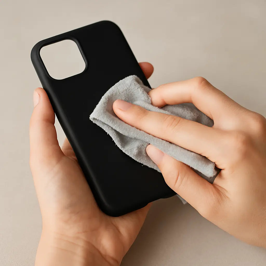 Kan man rense et iPhone-cover med sprit?