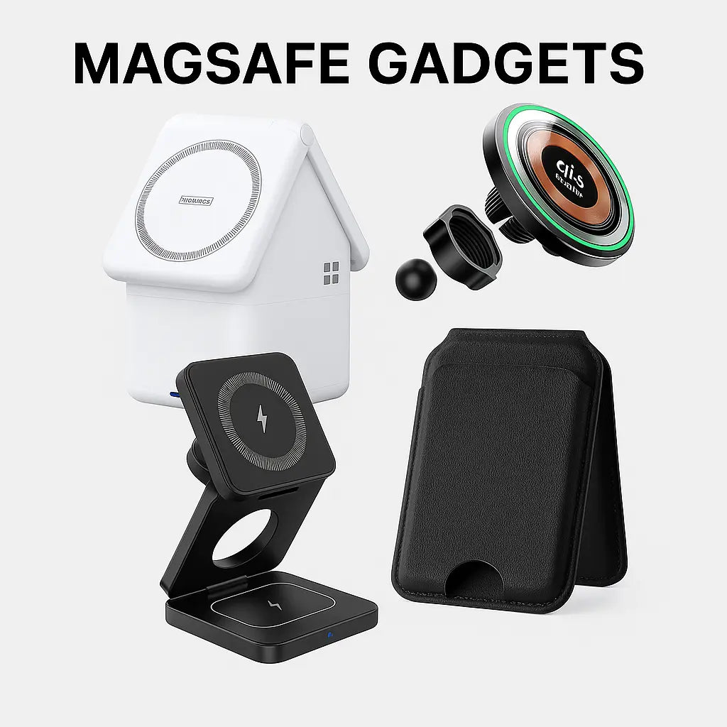 MagSafe Opladere, Holdere &amp; Powerbanks til iPhone