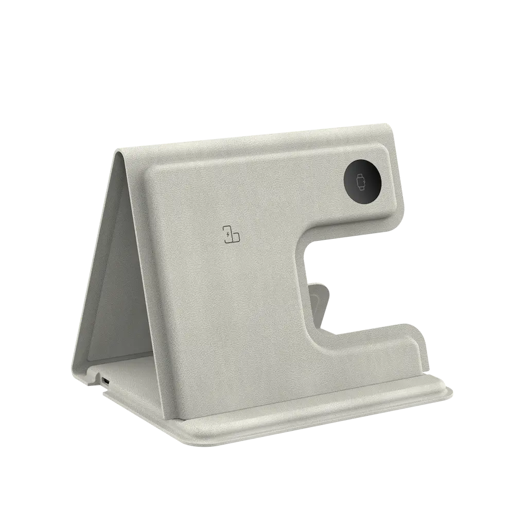 3-i-1 opladerstander til iPhone og AirPods