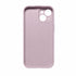 Lilla silikone cover til iPhone vist indvendigt