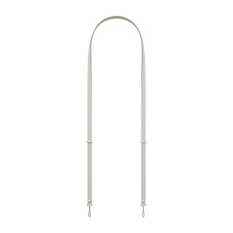 release-hvid-beige.jpg	Hvid og beige justerbar crossbody mobilrem med quick-release stropper
