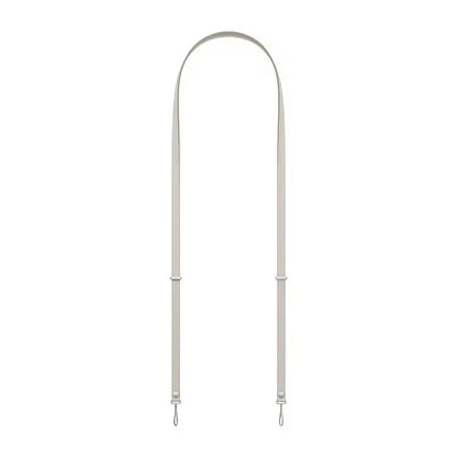 release-hvid-beige.jpg	Hvid og beige justerbar crossbody mobilrem med quick-release stropper