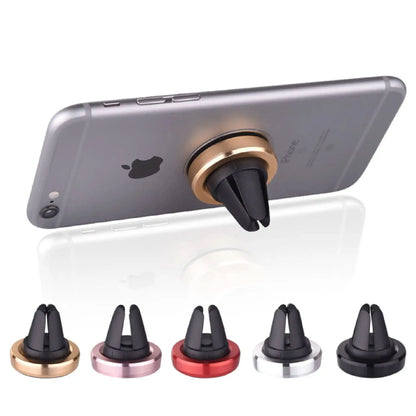 Magnetisk mobilholder til bilen – vises i alle 5 farver for luftventilation
