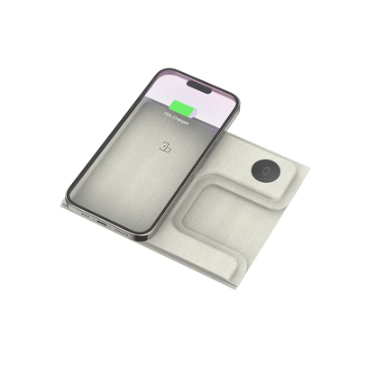 Trådløs opladning af iPhone på sammenfoldet oplader