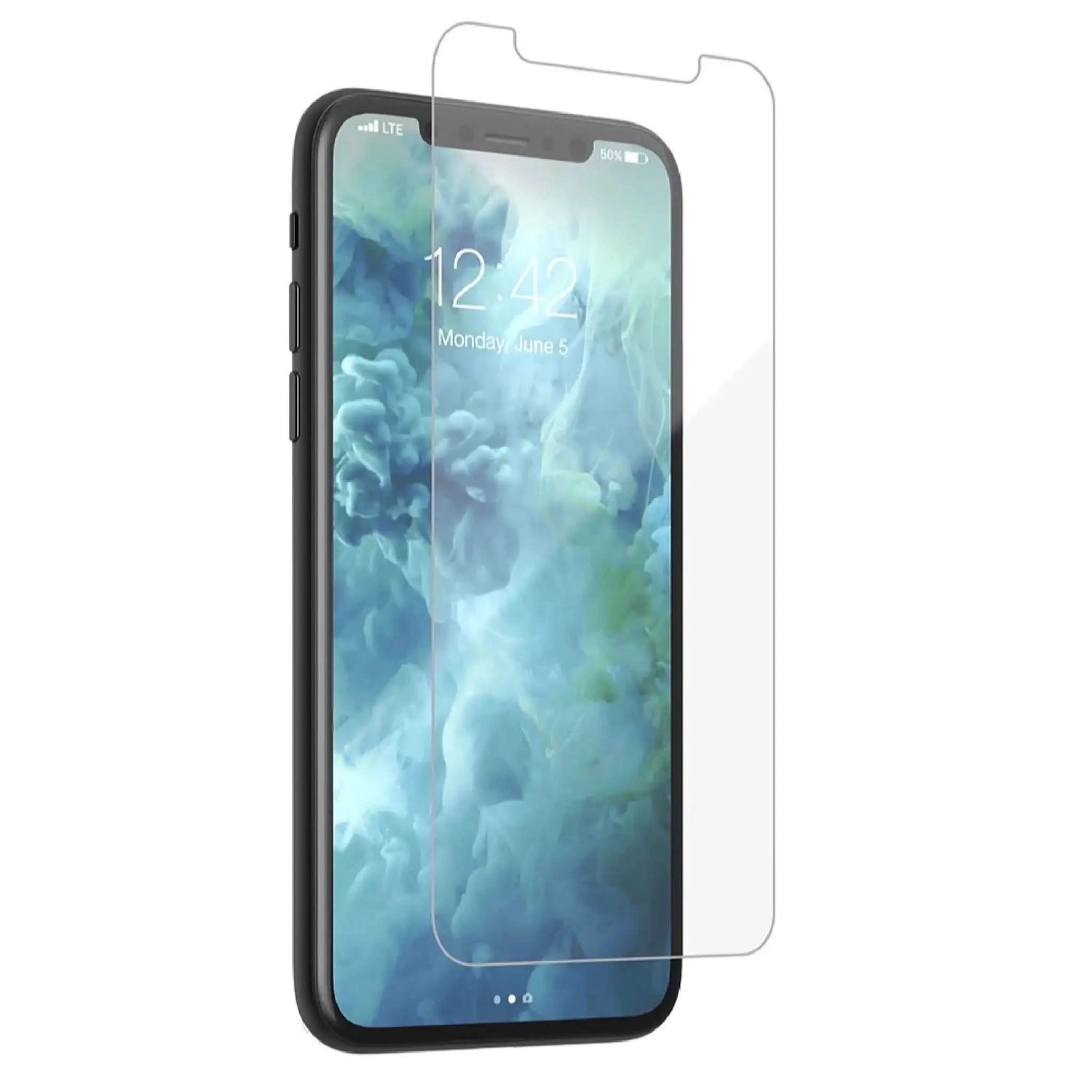 Gennemsigtig skærmbeskyttelse til iPhone – effektiv beskyttelse mod ridser og stød, nem montering